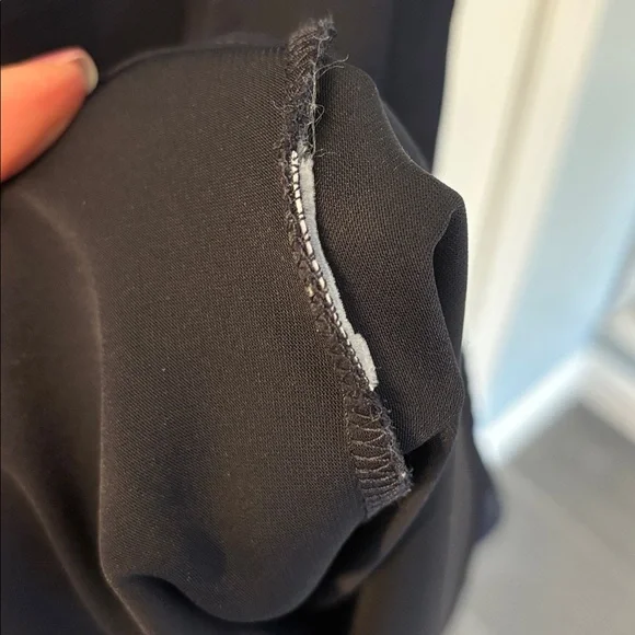 Pleione Sleeveless Hi-Lo Shift Dress in Navy Blue, Size Small - Picture 10 of 10